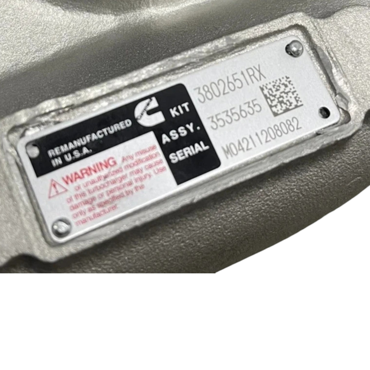 3535635 Genuine Cummins Turbocharger