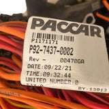 P92-7437-0002 Paccar Main Low Content No Lvd - Truck To Trailer