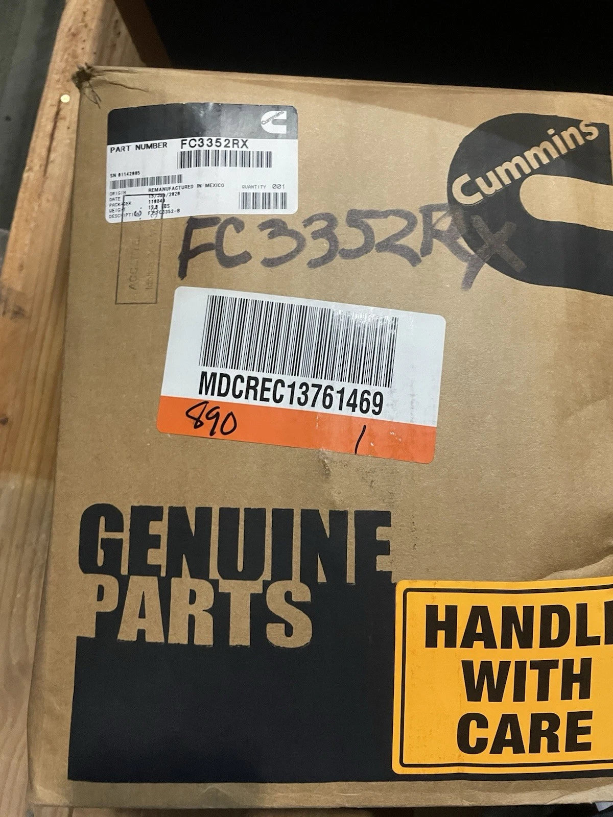 FC3352RX Genuine Cummins Fuel Pump