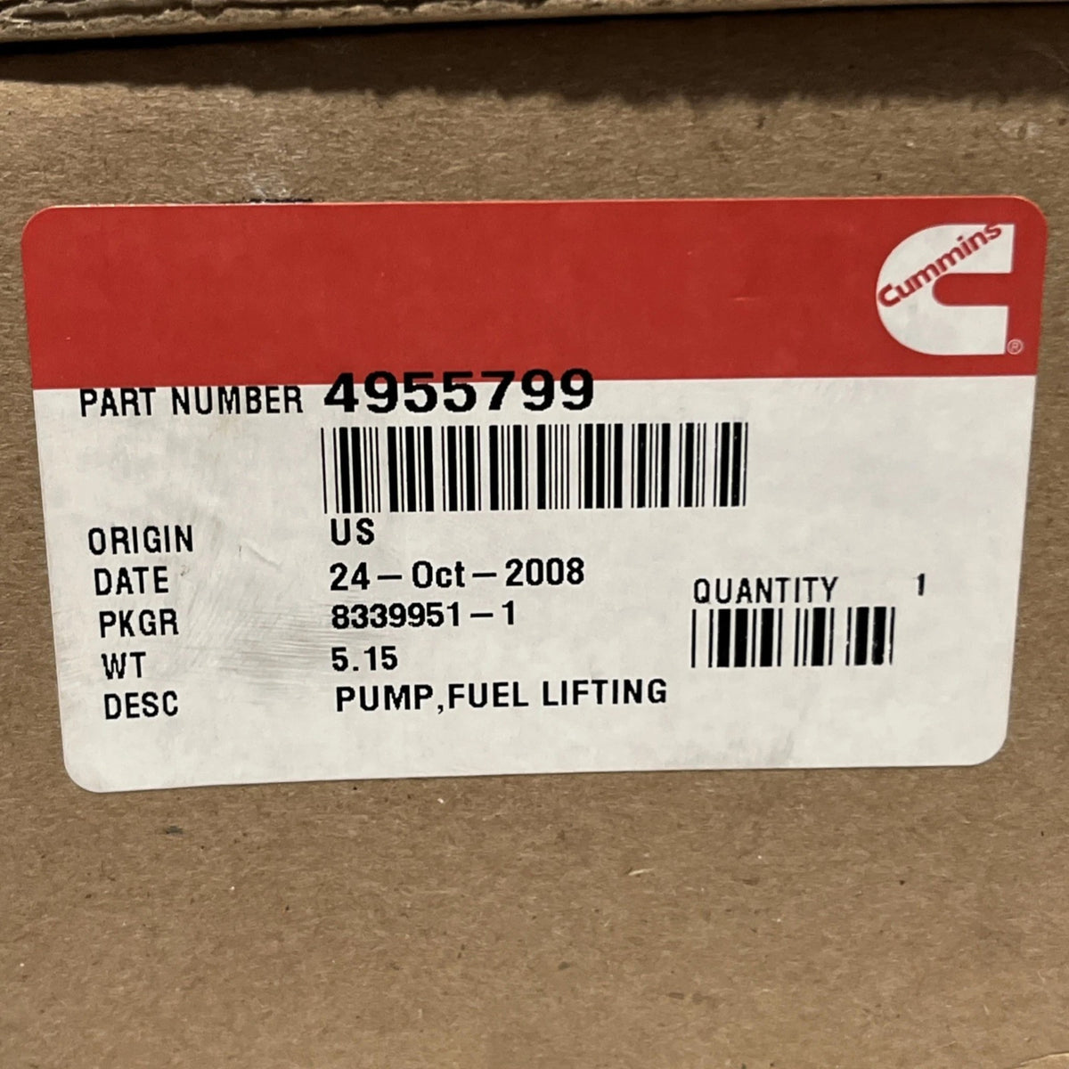 4955799 Genuine Cummins Lift Pump Kit – Truck To Trailer