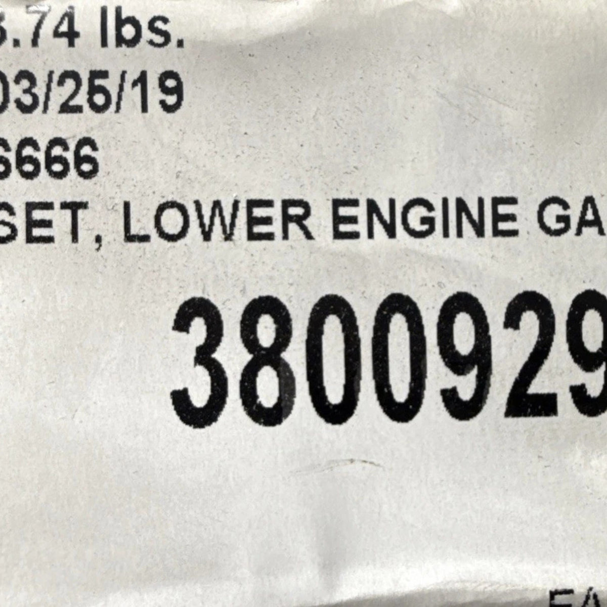 3800929 Genuine Cummins Lower Engine Gasket Kit – Truck To Trailer
