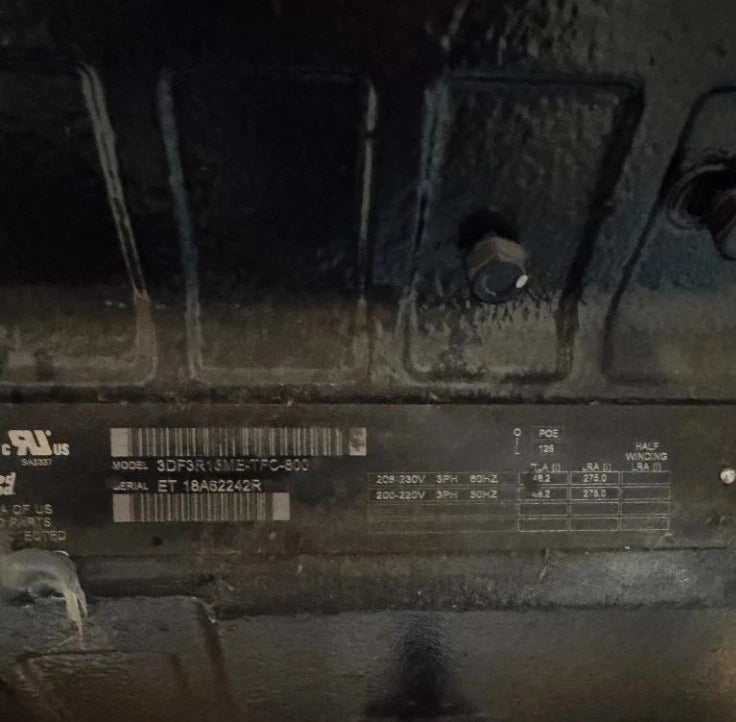 3DF3R15ME-TFC-800 Genuine Copeland Semi-Hermetic Compressor