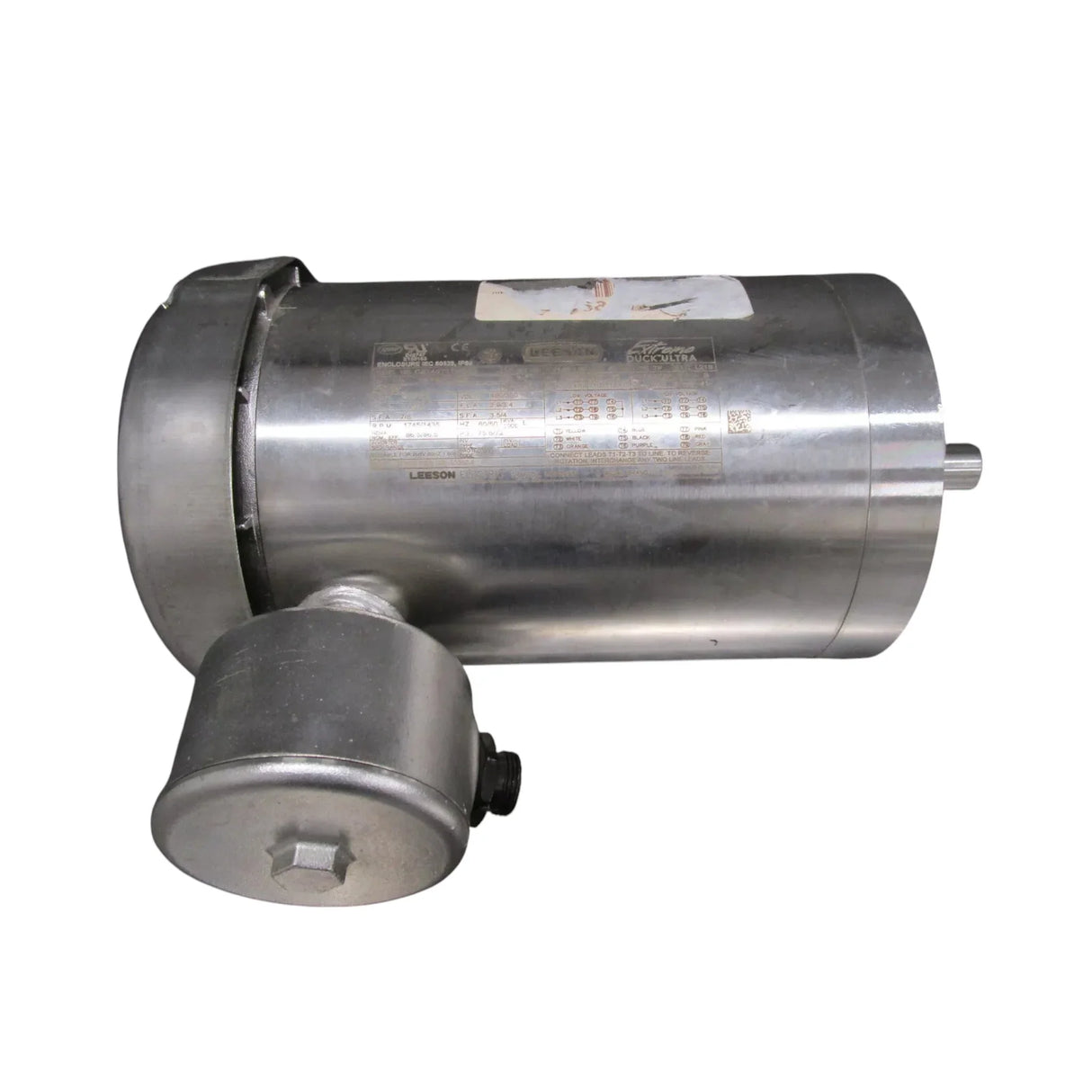 121911.00 Leeson Washdown Motor - Truck To Trailer