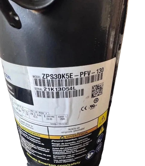 ZPS30K5E-PFV-130 Genuine Copeland Scroll Compressor