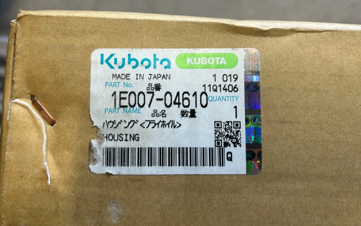 1E007-04610 Genuine Kubota Flywheel Housing