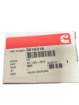 3016316 Genuine Cummins Coupling Valve