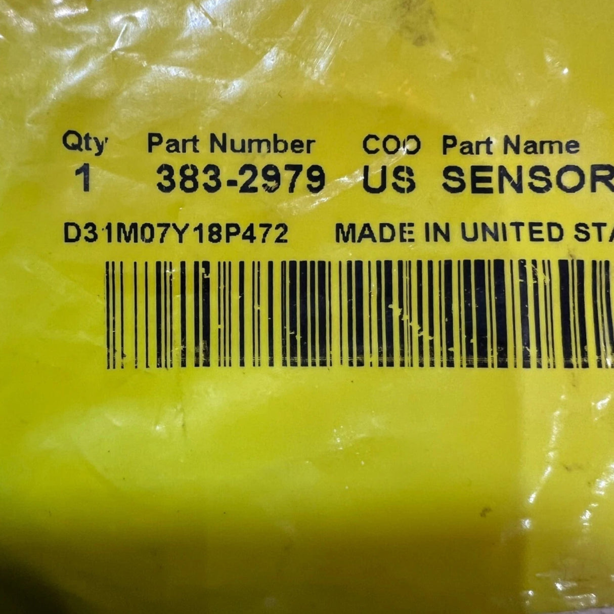 383-297 CAT Temperature Sensor