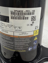 ZP54K5E-PFV-130 Genuine Copeland Scroll Compressor