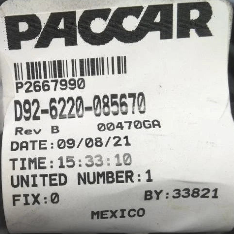 D92-6220-085670 Genuine Paccar Engine Wiring Harness