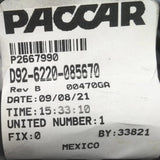 D92-6220-085670 Genuine Paccar Engine Wiring Harness