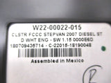 W2200022015 Genuine Freightliner Instrument Control Unit Assembly
