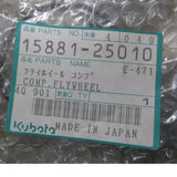 15881-25010 Kubota Flywheel - Truck To Trailer