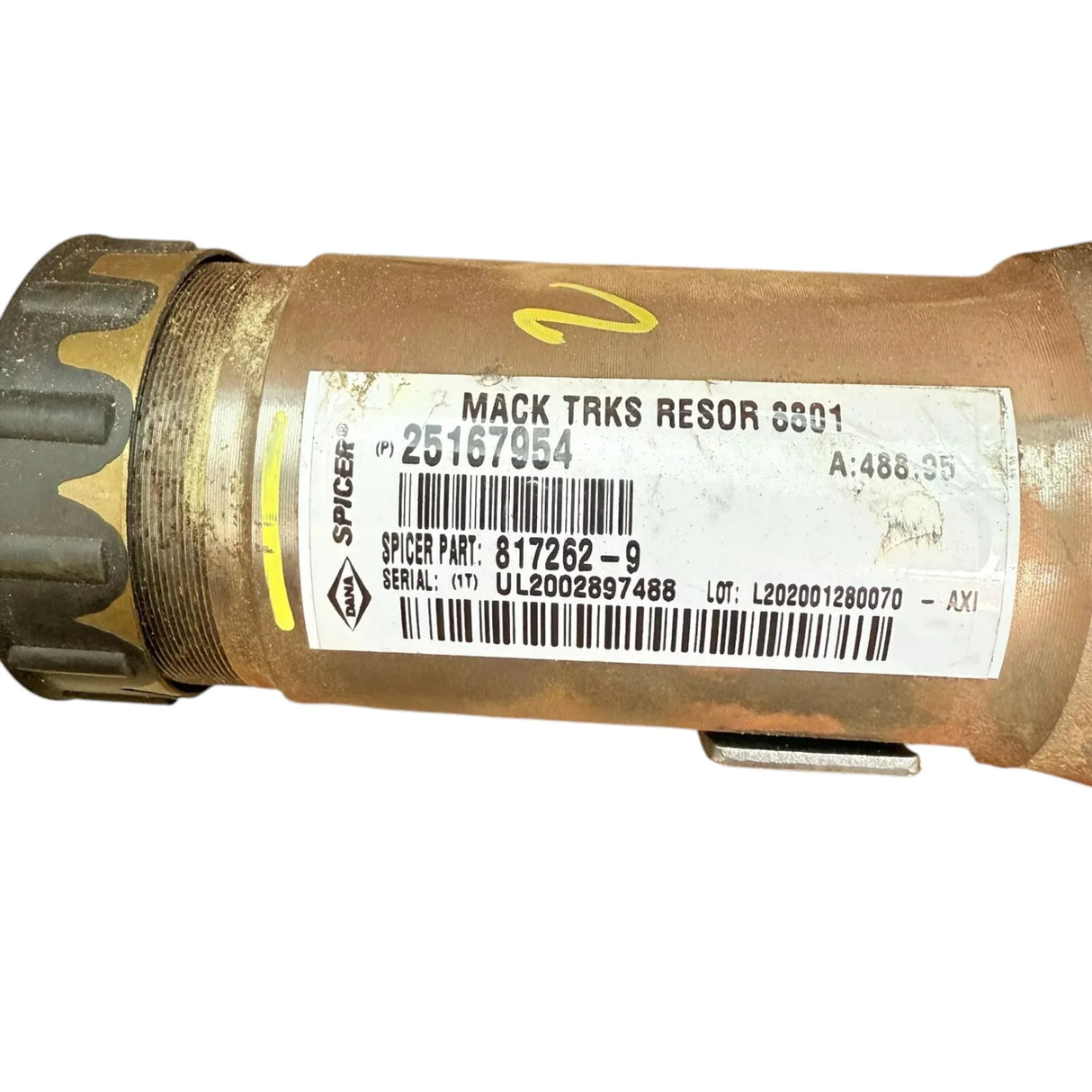 25167954 Genuine Mack Rear Driveshaft - Truck To Trailer