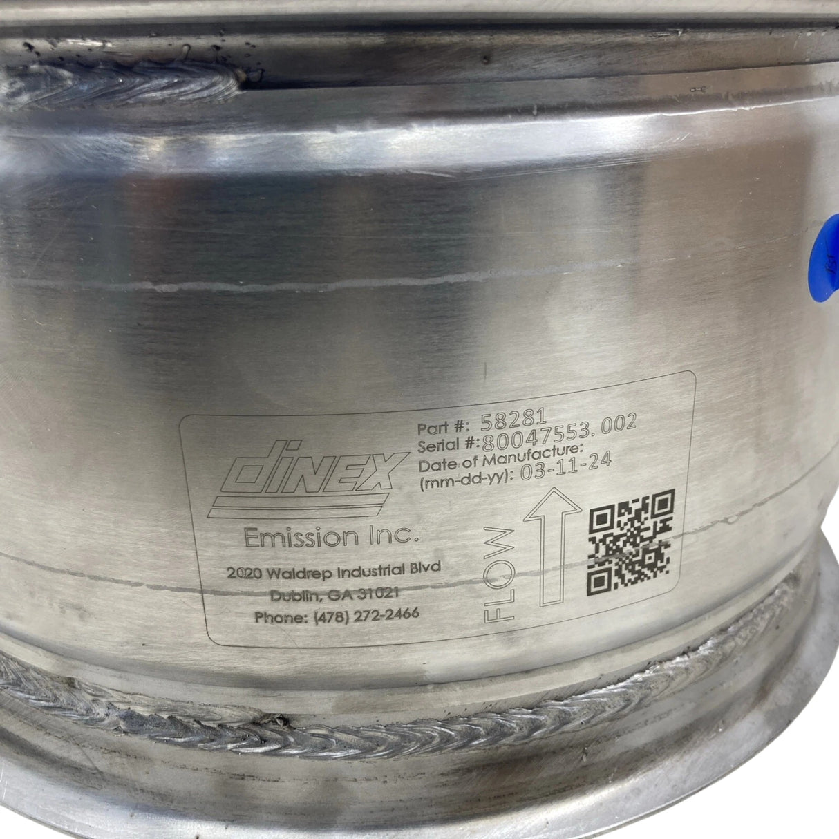 58281 Genuine Dinex Diesel Particulate Filter