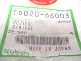TD020-66003 Genuine Kubota ECU Unit