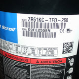 ZR61KCTFD260 Genuine Copeland Scroll Compressor