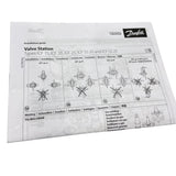 027L4091 Danfoss Refrigeration Valve Station
