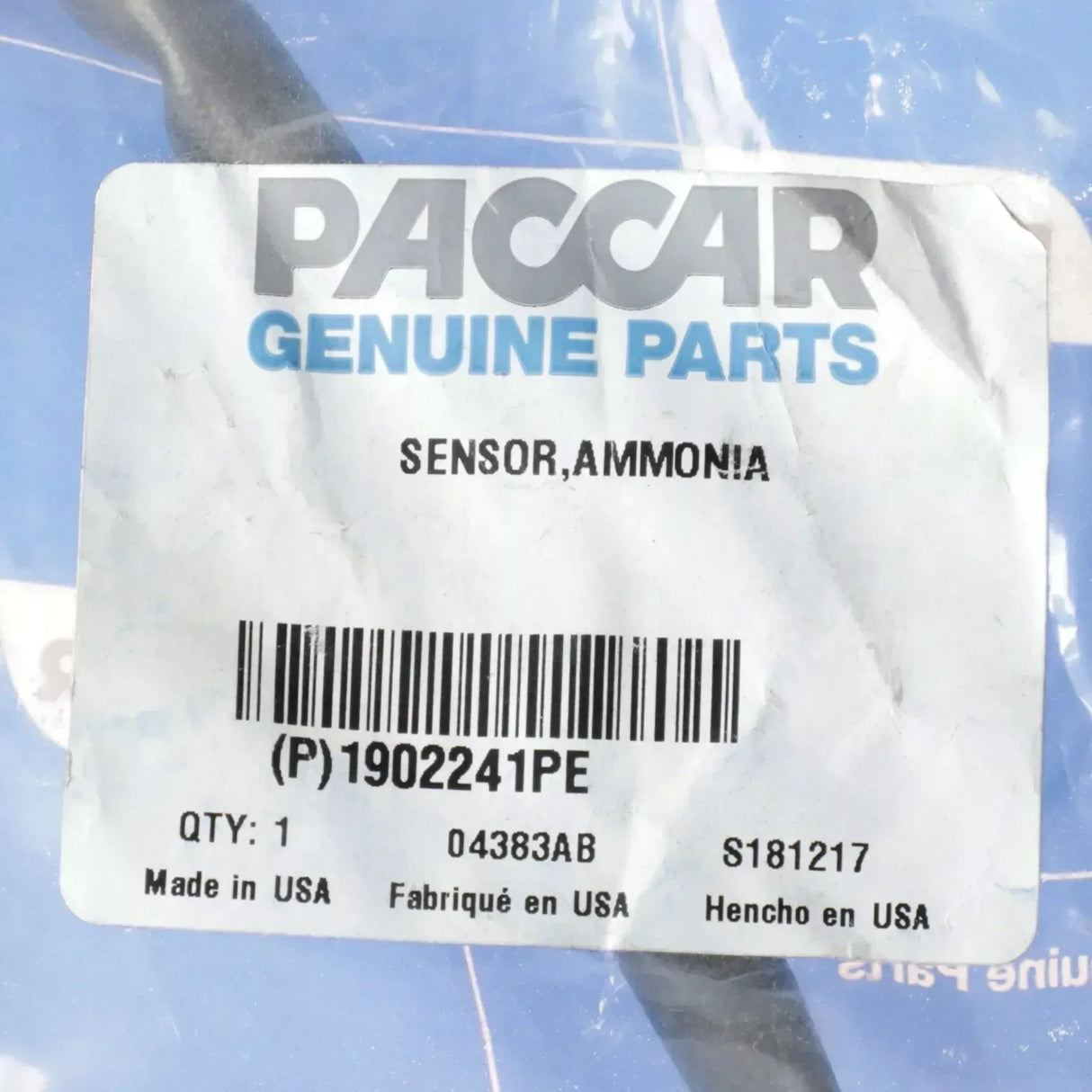 2511504C1 Genuine International Ammonia Sensor - Truck To Trailer