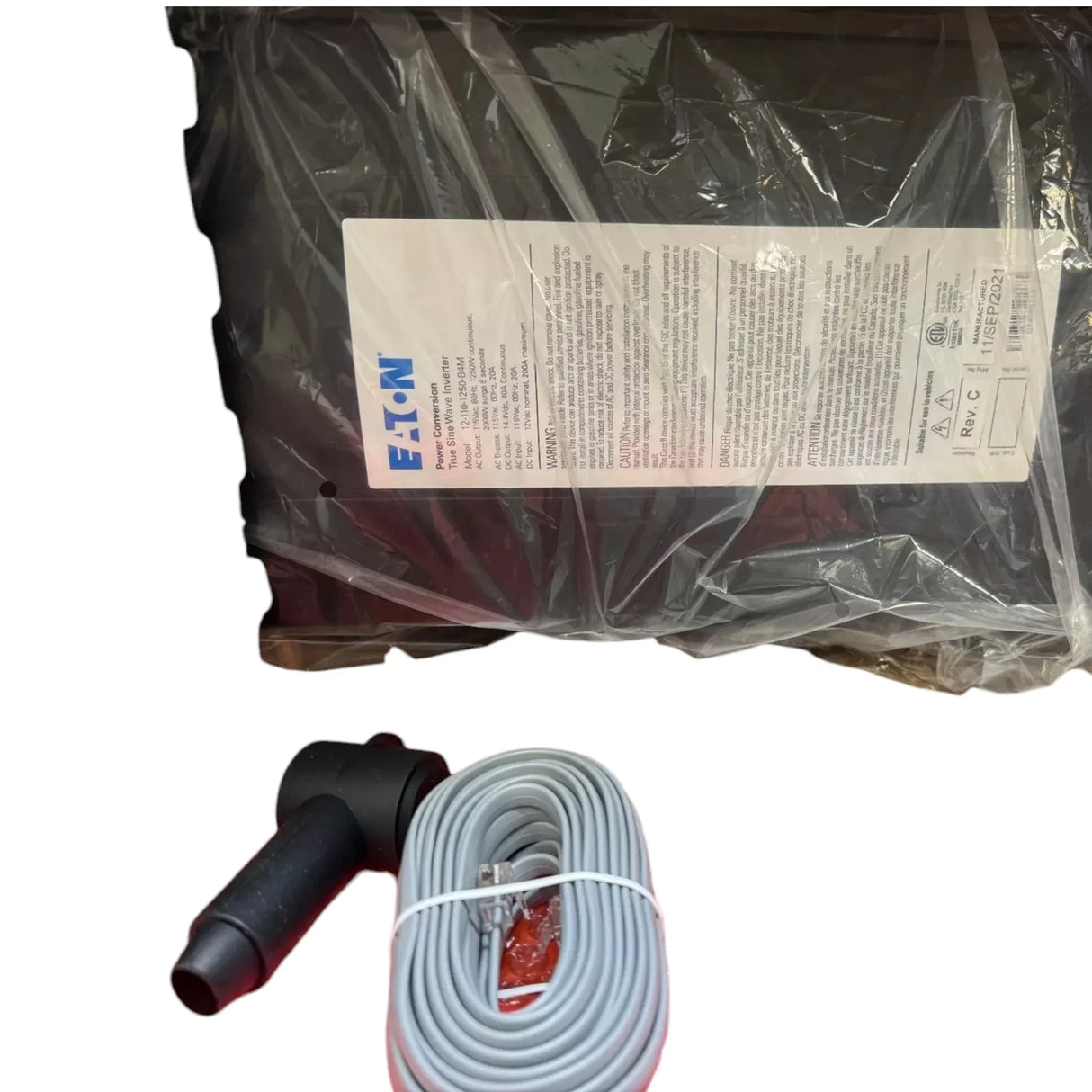 12-110-1250-b4m Eaton True Sine Wave Inverter - Truck To Trailer