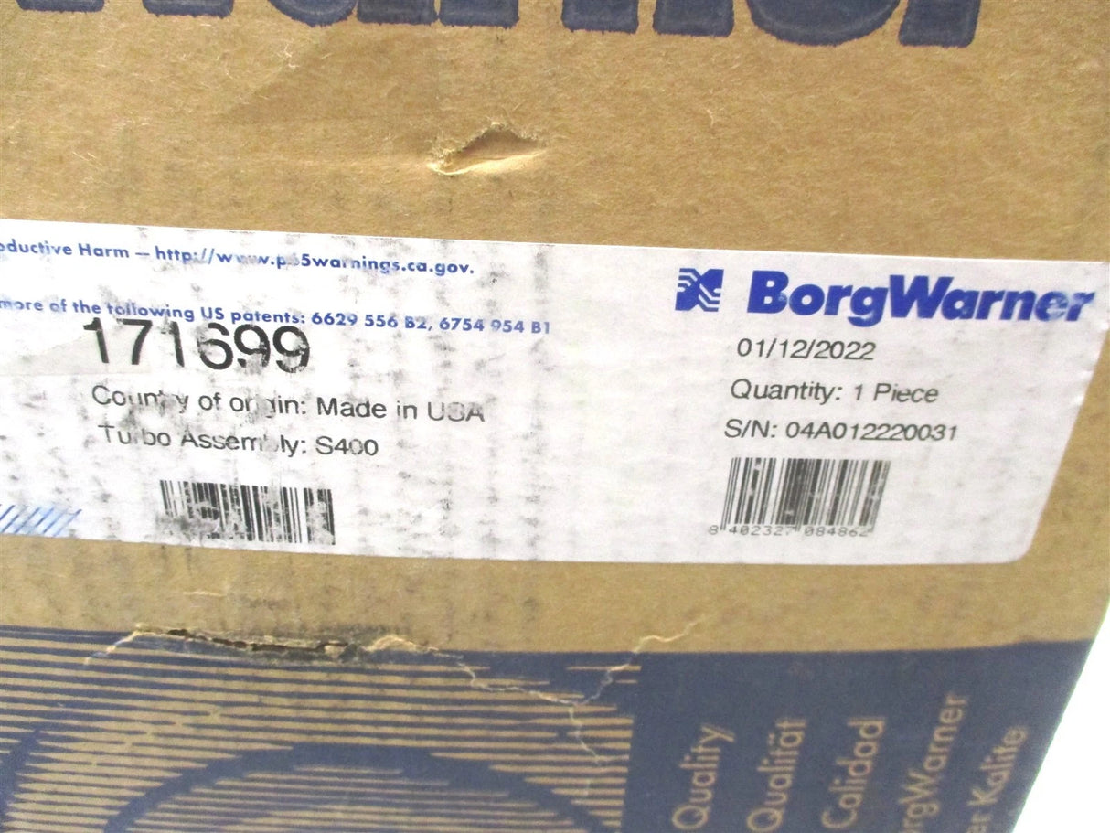 171699 Genuine Borgwarner Turbo Core Assembly