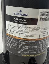 ZP54K5E-PFV-130 Genuine Copeland Scroll Compressor