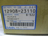12908-23110 Kubota Crankshaft - Truck To Trailer
