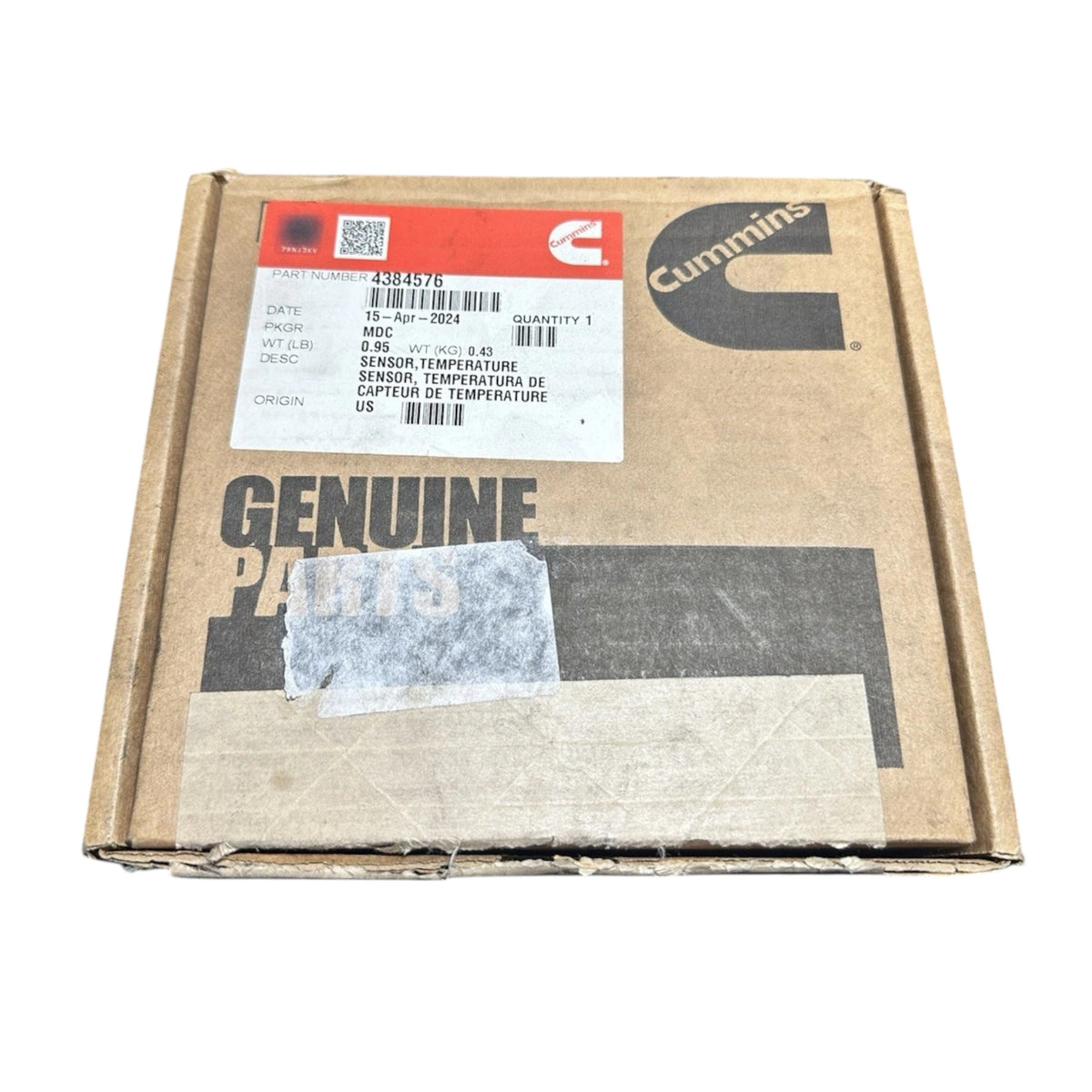 4384576 Genuine Cummins Temperature Sensor – Truck To Trailer