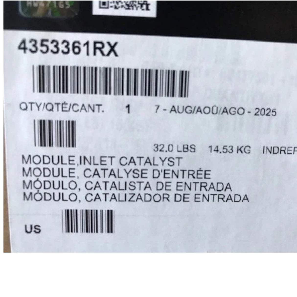 5310483NX Genuine Cummins Inlet Catalyst Module – Truck To Trailer