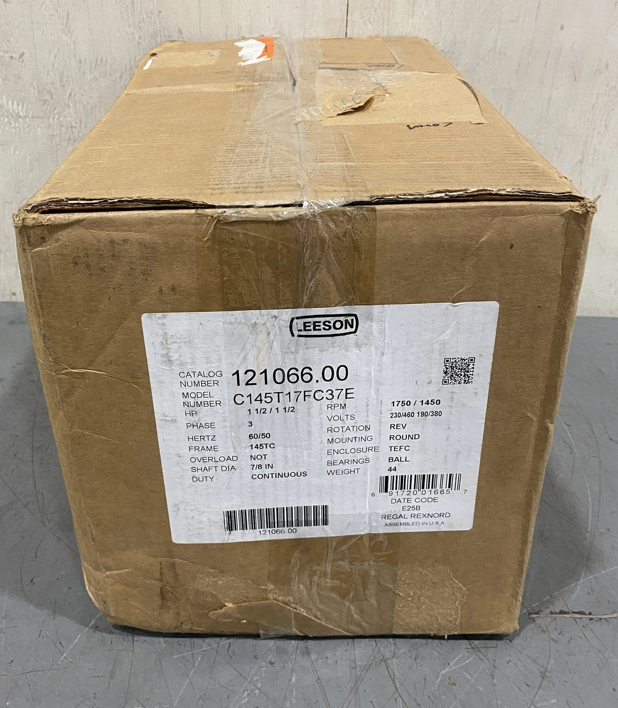 121066.00 Genuine Leeson General Purpose Motor