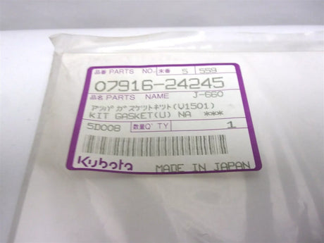 07916-24245 Kubota Gasket Kit - Truck To Trailer
