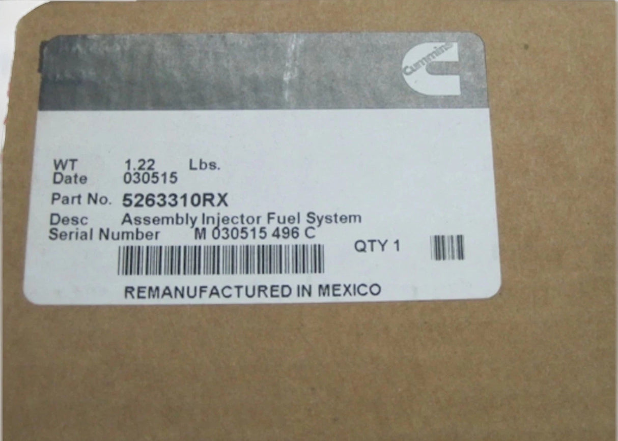 4934411 Genuine Cummins Fuel Injector