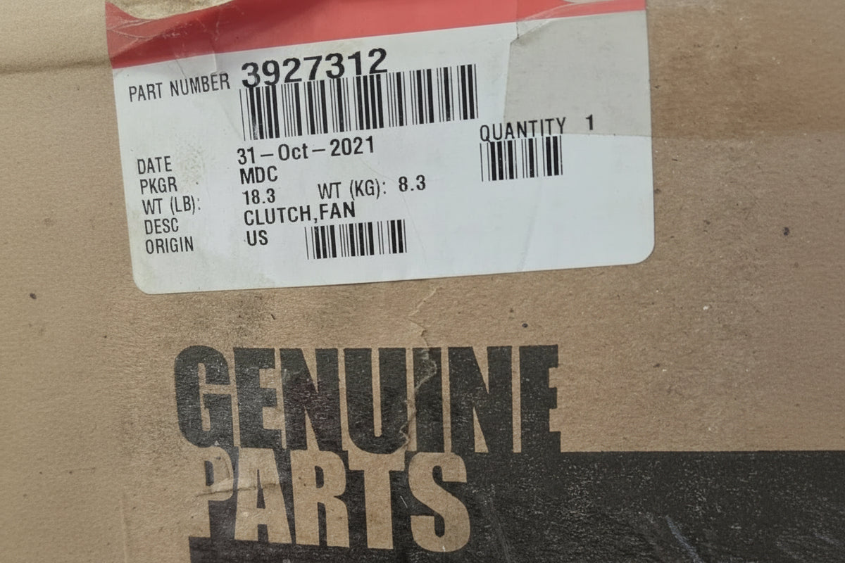 3927312 Genuine Cummins Fan Clutch – Truck To Trailer
