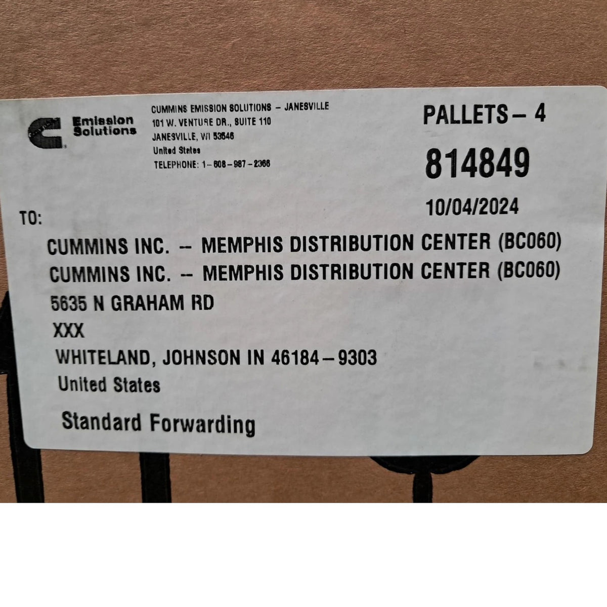 4354213 Genuine Cummins Aftertreatment Device – Truck To Trailer