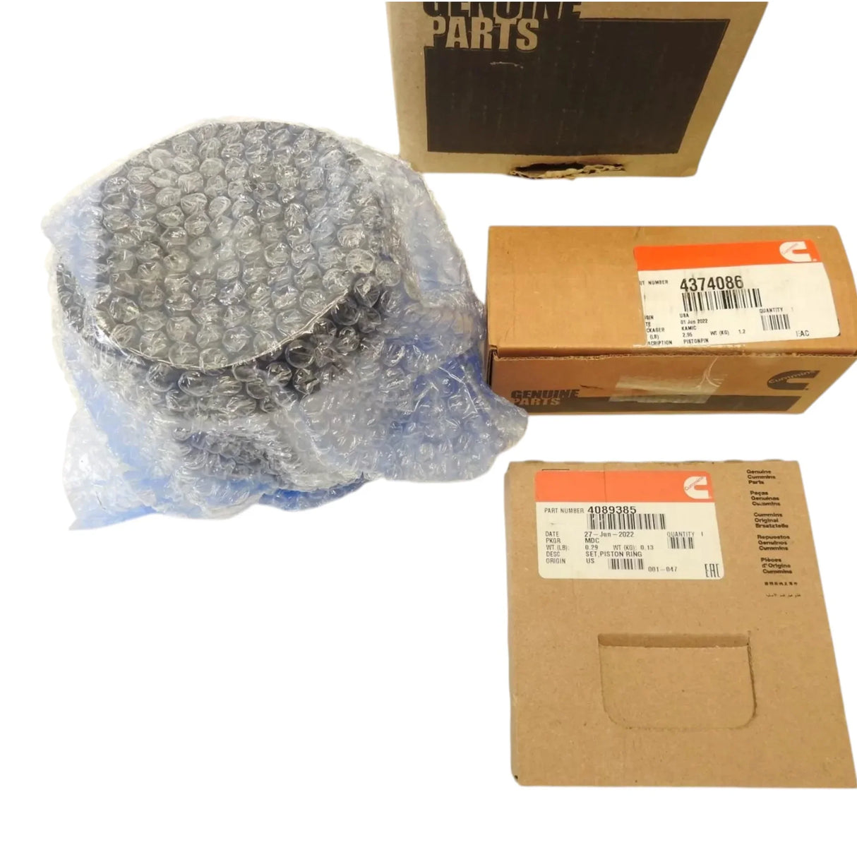 4089386 Cummins Engine Piston Kit - Truck To Trailer