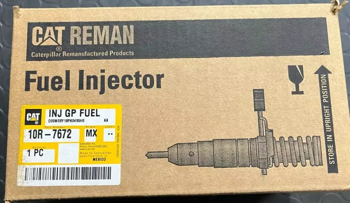 10R-7672 Genuine Caterpillar Fuel Injector - Truck To Trailer