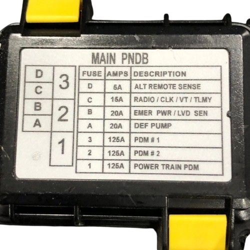 A66-03712-018 Genuine Freightliner Main Power Module