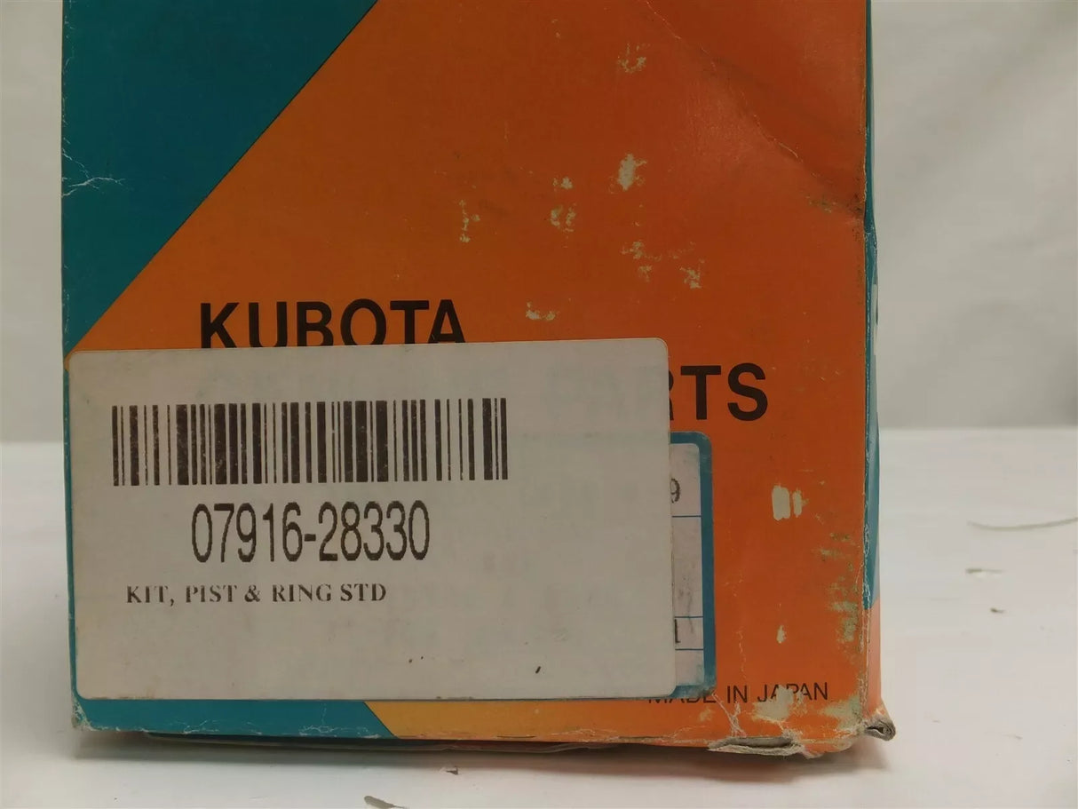 07916-28330 Kubota Piston And Ring Kit - Truck To Trailer