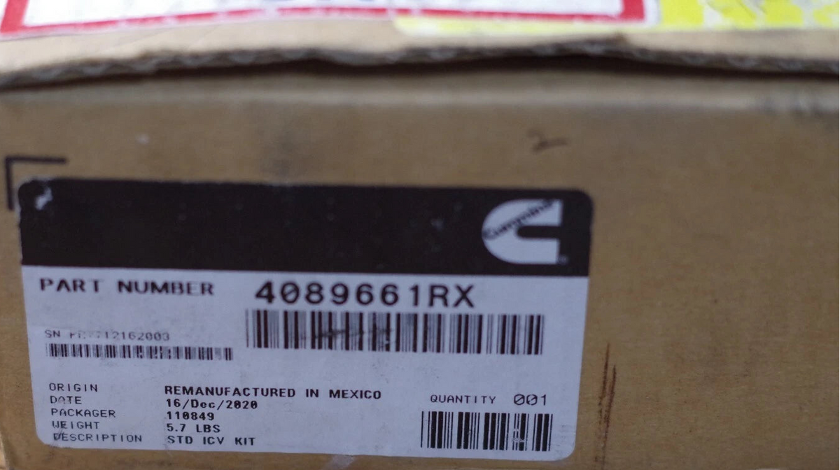 4089661RX Genuine Cummins Distributor Kit – Truck To Trailer