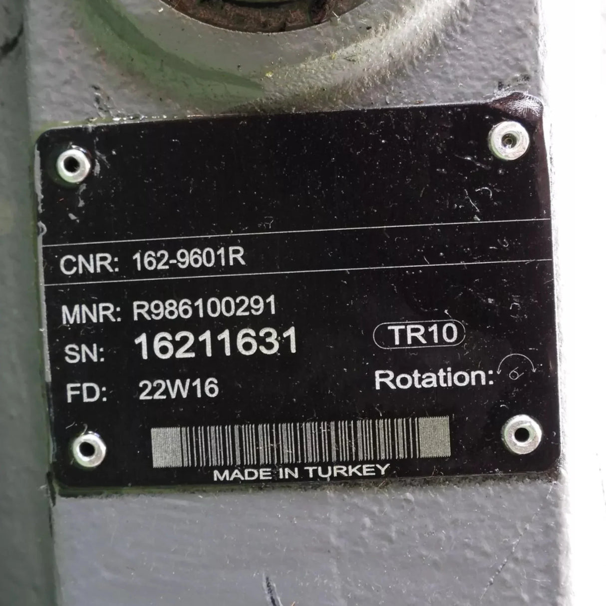 162-9601R CAT Hydraulic Travel Motor Bent Axis - Truck To Trailer