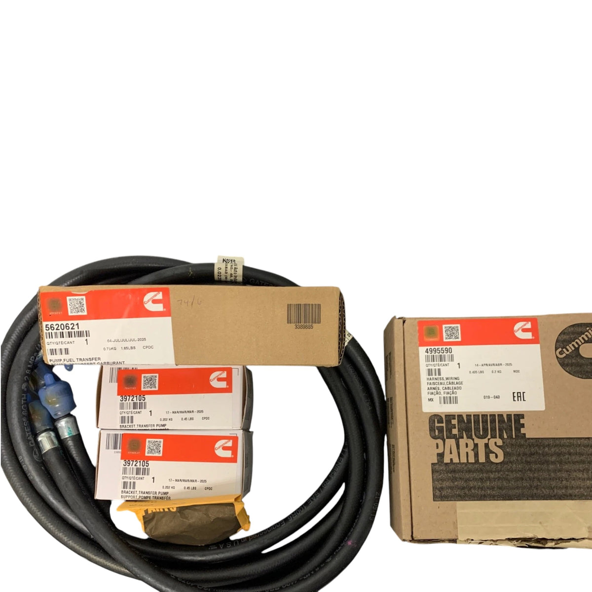 5633368 Genuine Cummins Fuel Transfer Kit – Truck To Trailer