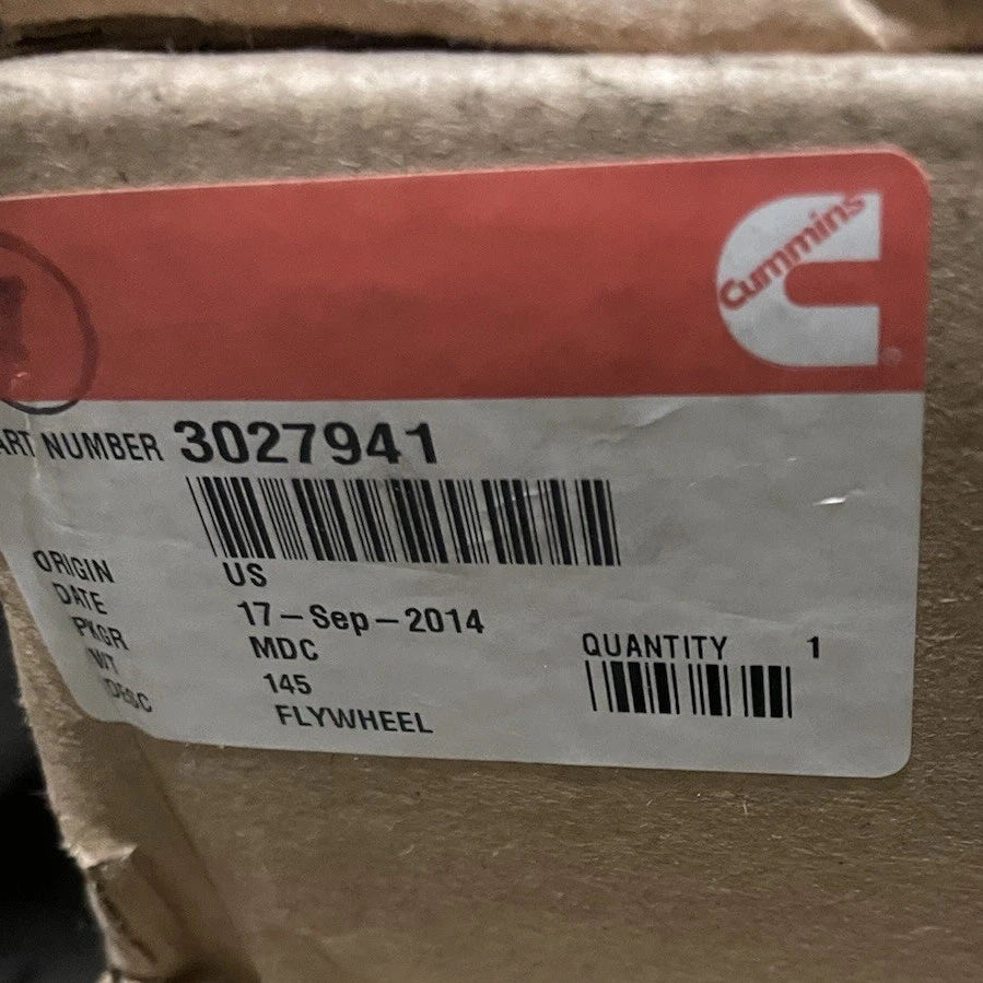 3027941 Genuine Cummins Flywheel