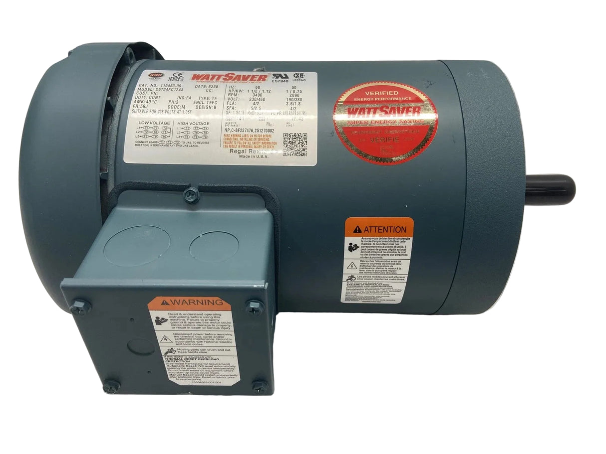 119453.00 Genuine Leeson Jet Pump Motor 1.50 HP