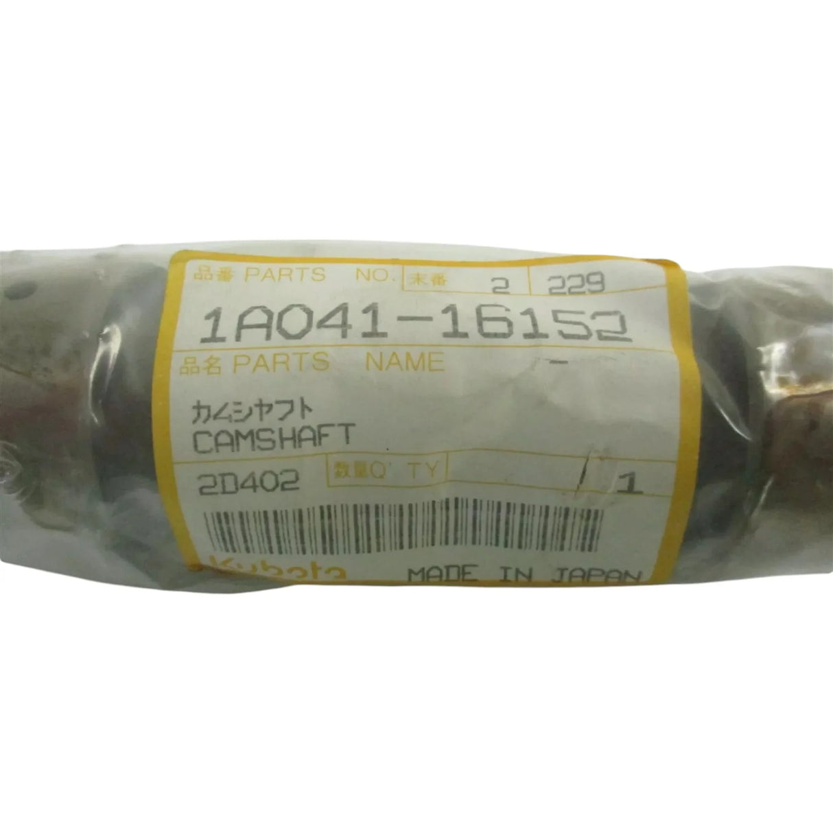 1A041-16152 Kubota Camshaft - Truck To Trailer