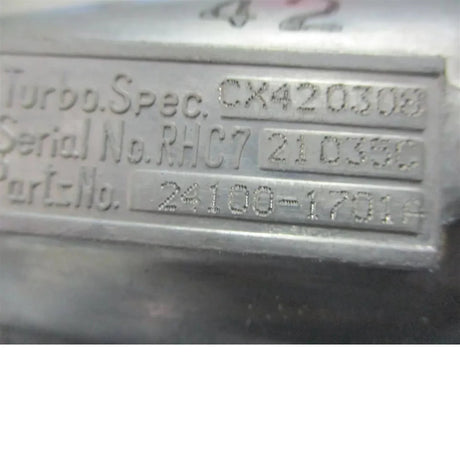 24100-1701 Hino Turbo Earth Moving - Truck To Trailer