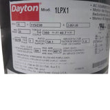 1LPX1 Dayton Max Torque AC Gearmotor 0.2 Input HP 30 RPM 115/230VAC - Truck To Trailer