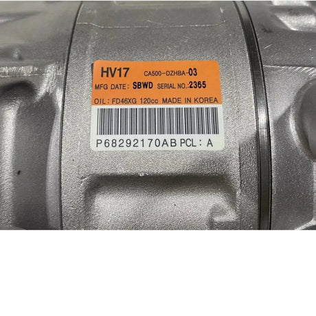 68292170AB Mopar A/C Compressor - Truck To Trailer