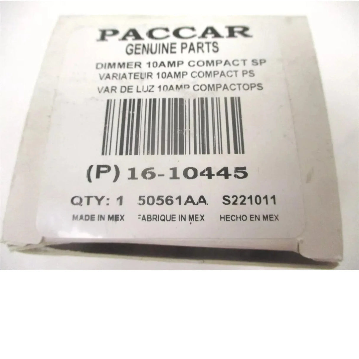16-10445 Paccar Electromic Dimmer Switch Module - Truck To Trailer