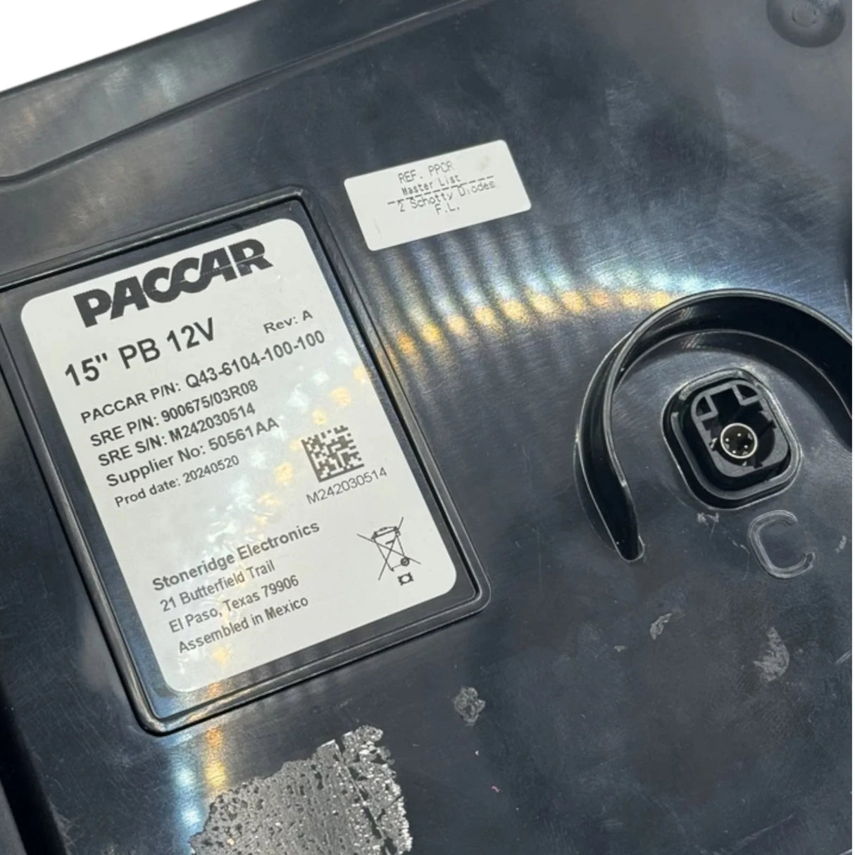 Q43-6104-100-100 Genuine Paccar Digital Display Cluster - Truck To Trailer