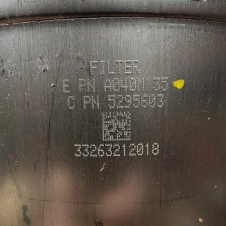 2871578 Genuine Cummins Dpf Particulate Filter For Isx Paccar No Core Charge - Truck To Trailer