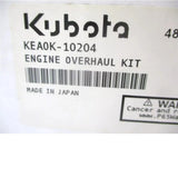 KEAOK-10204 Kubota Engine Overnaul Kit Standard Pistons - Truck To Trailer